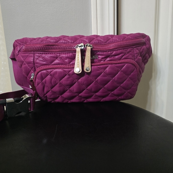 MZ Wallace Handbags - New MZ Wallace Metro Sling - Color: Raspberry